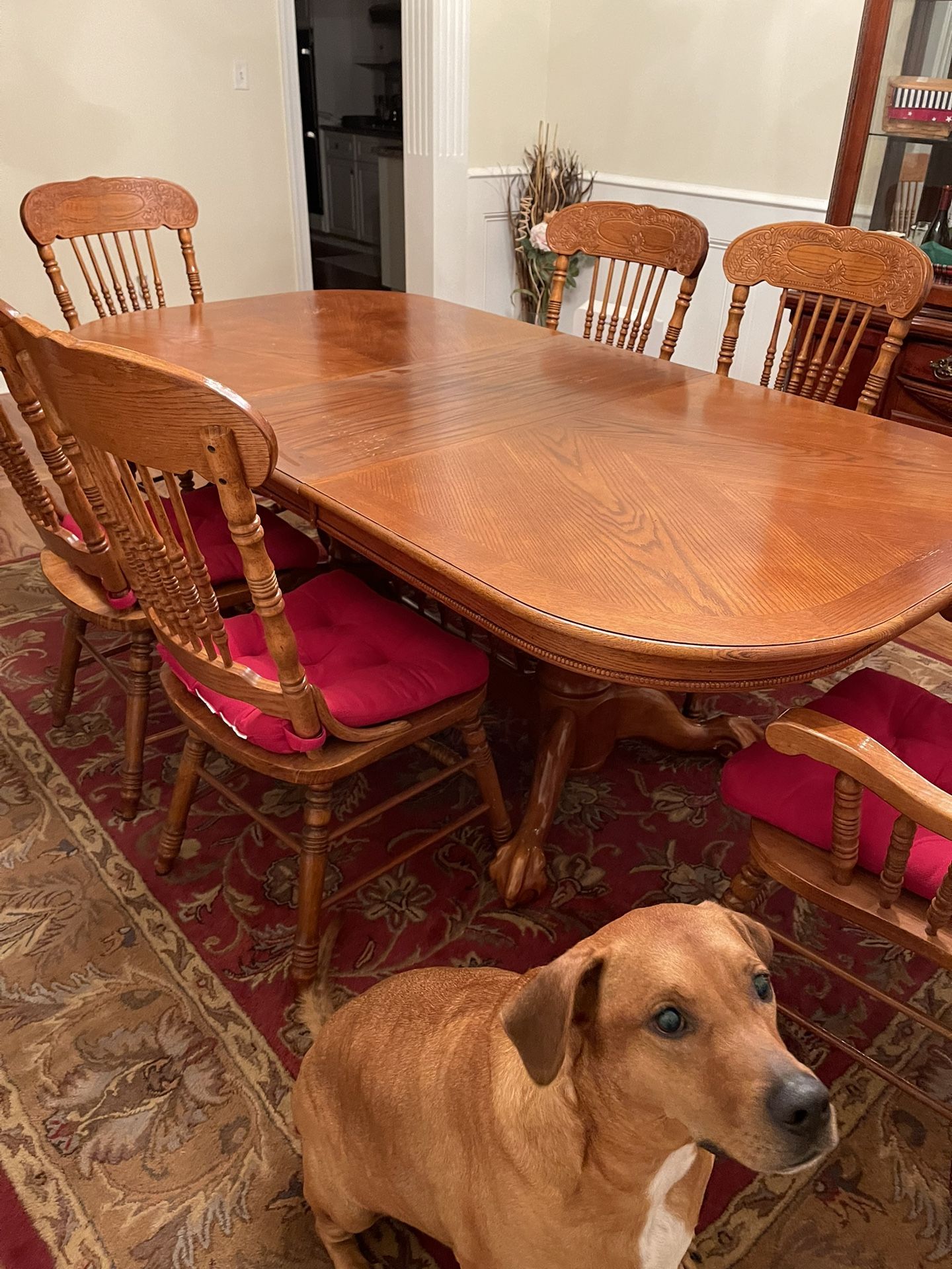 Claw Foot Dining Table With Chairs