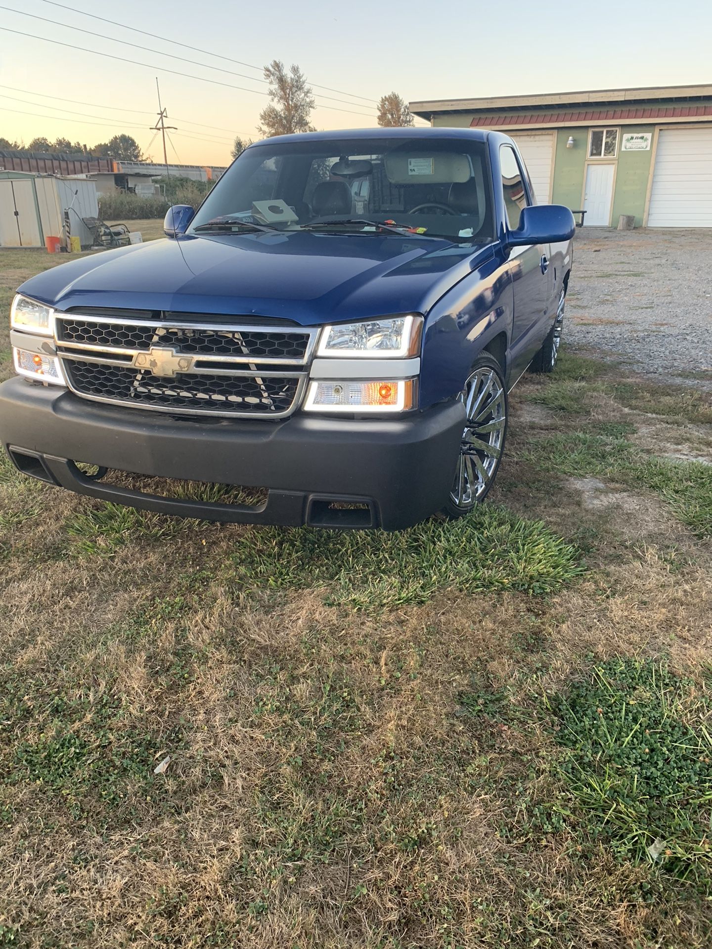 2003 Chevy Silverado headlights