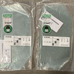 2-MSA V-Gard Face Shield Visor 10120108