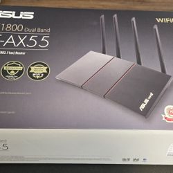 ASUS RT-AX55 AX1800 Dual Band Router