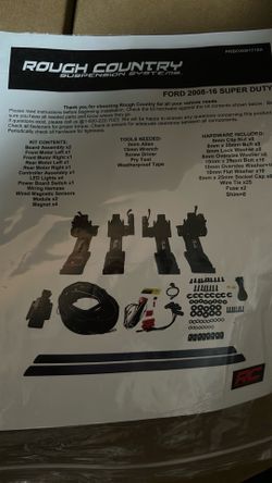 Rough country E -Board kit for ford