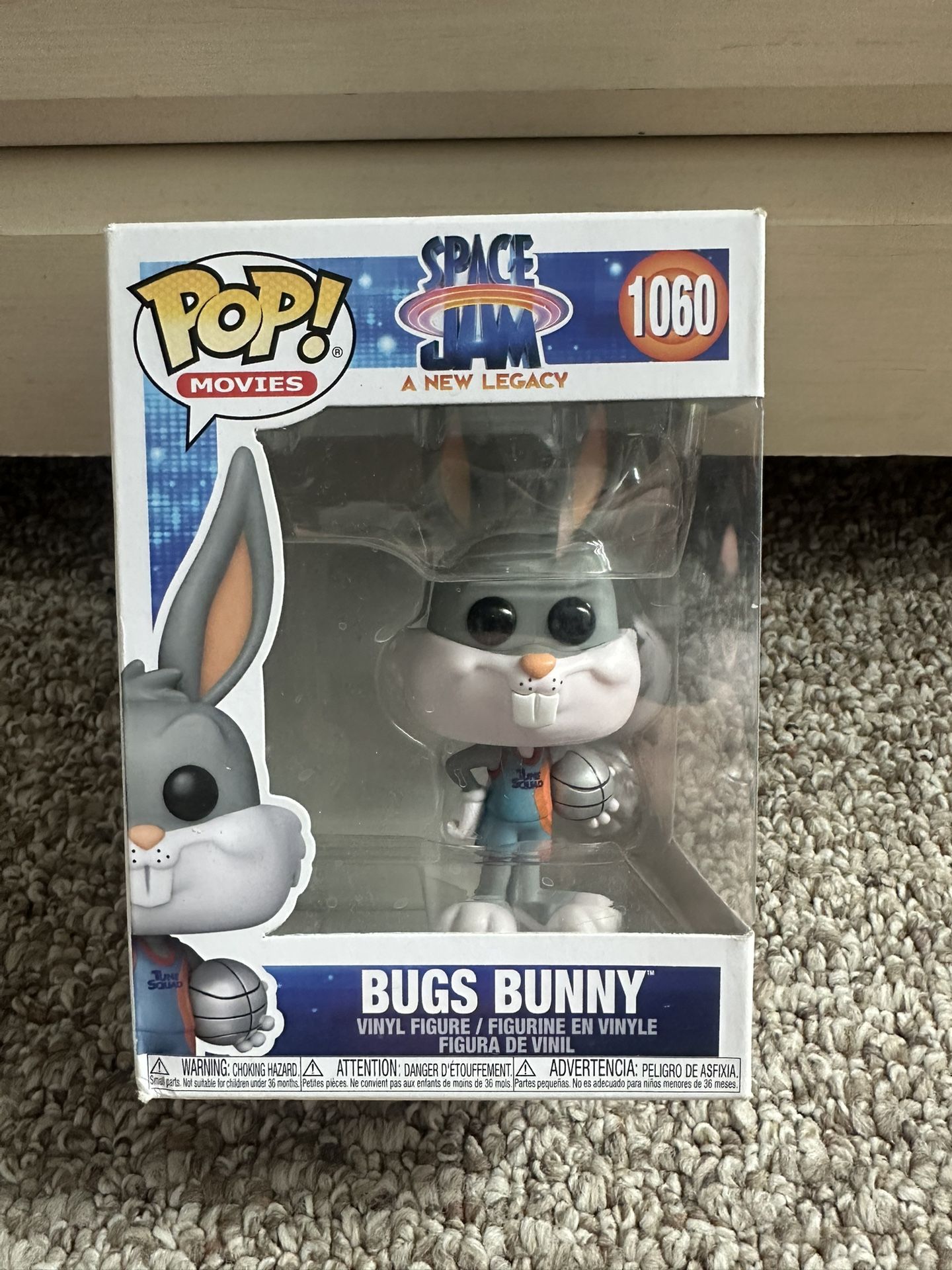 Funko Pop! Movies Space Jam A New Legacy Bugs Bunny Vinyl Figure (1060)