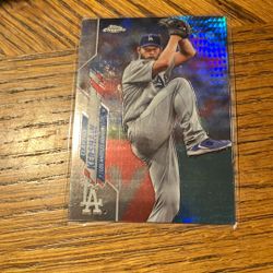 Topps Chrome Rainbow Prism Clayton Kershaw #122