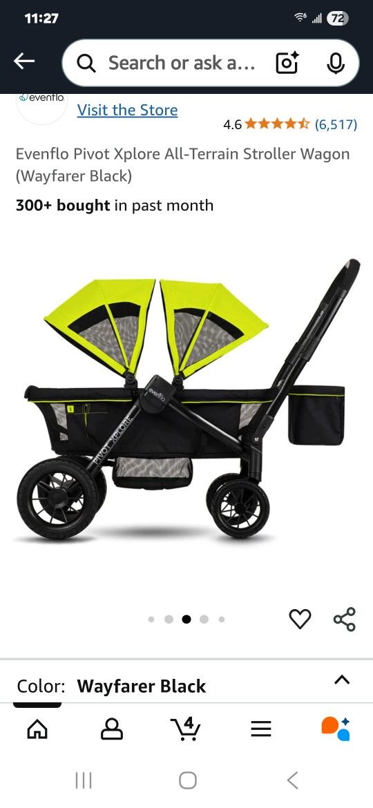 Evenflo Pivot Explore Wagon