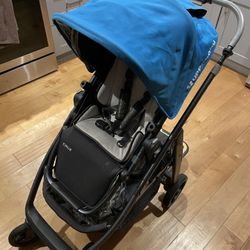 UPPABABY STROLLER BLUE