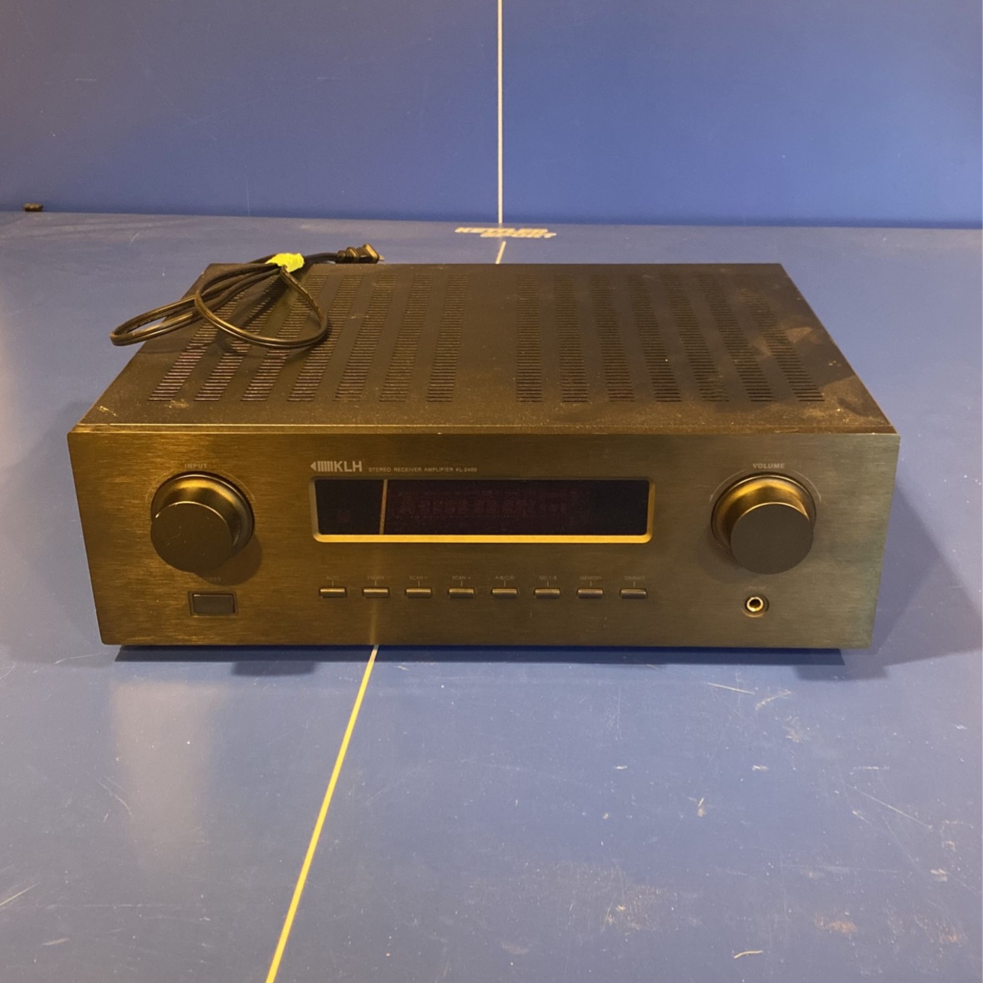 KLH Stereo Receiver Amplifier KL-2400