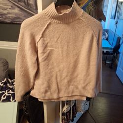 Womens Light Pink Sweater