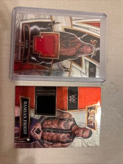 Wwe select Panini relic edge / Damien Priest