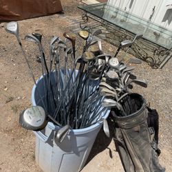 All These Golf Clubs For 80$