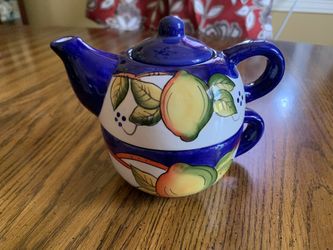 Milano Lemon Tea For One Tea Set