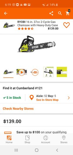 ryobi chainsaw