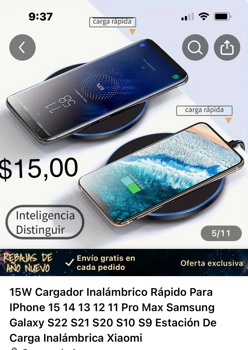 Cargadores Inalámbricos