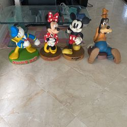 Limited Edition 1980’s -Rare-Large Disney Collection Figurines , 16.5”L x 20” H , Cash Only! Buy All 4  Together .  No Individual Pieces For Sale 