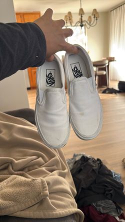 White Vans 6.5 Women