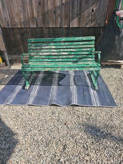 Outdoor bench