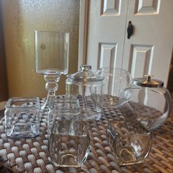 Set Of Glass Jars