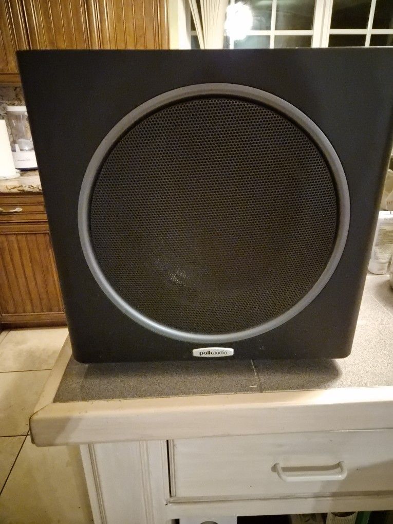 Polk Audio PSW110 powered subwoofer.