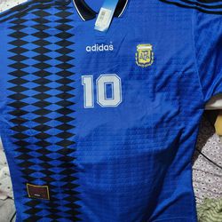 Authentic Throwback Messi Jersey 