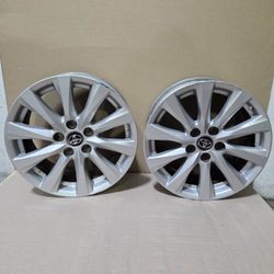 Toyota Camry LE OEM 17'' Factory Aluminum Alloy Rims. Very Good! 