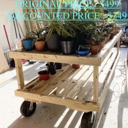 Handmade Plant Storage / Table