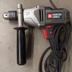 Porter Cable Corded Drill  Variable Speed 7 Amp 1/2".