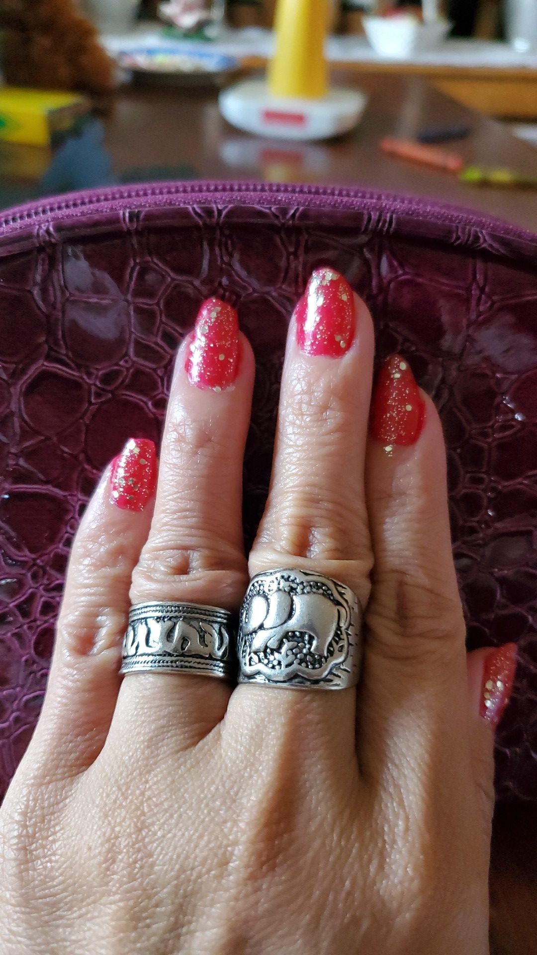 Boho rings size 7 & 8