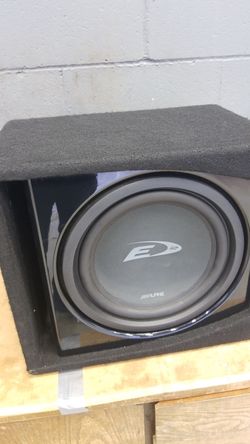 Subwoofer Alpine 12"