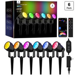 Smart RGB Landscape Lights 6-Pack