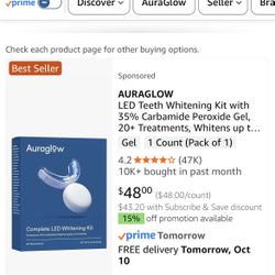 Auraglow Complete Lead Whitening Kit