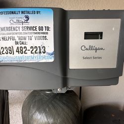 CULLIGAN WATER SOFTNER SYSTEM 