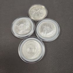 One ounce silver 