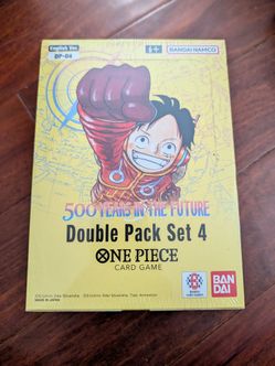 One Piece Double Pack Set Volume 4 DP-04 Display 500 Years in the Future (OP07)