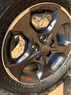 Wheels and tires set jeep