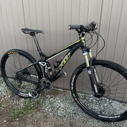 2013 FELT Edict 9 Full Suspension mountain Bike 