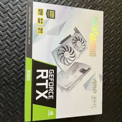 ZOTAC GAMING GeForce RTX 3060 AMP White Edition 12GB GDDR6 Graphics Card