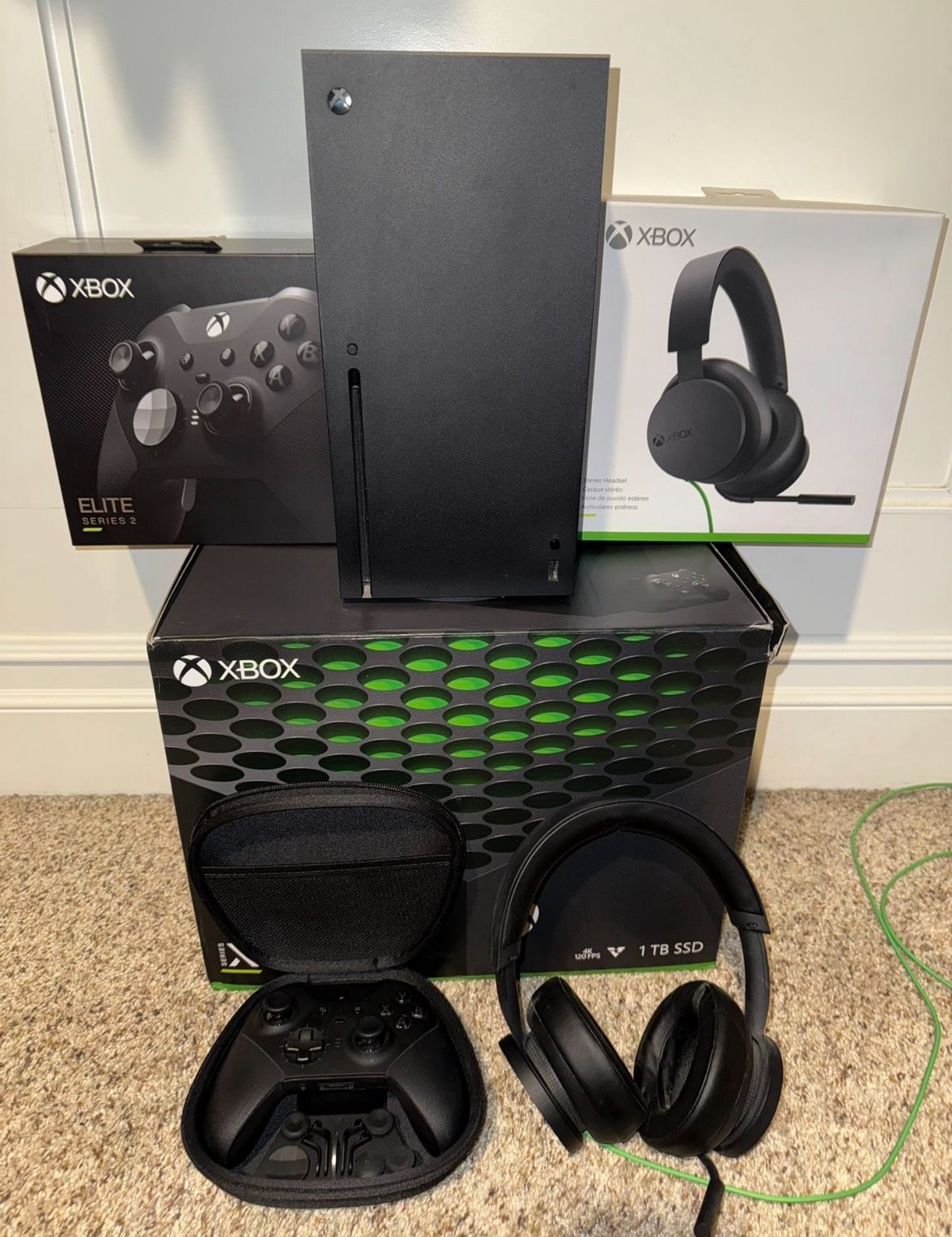 Series X Console Bundle 1TB Games Extra Controller And Accessories
