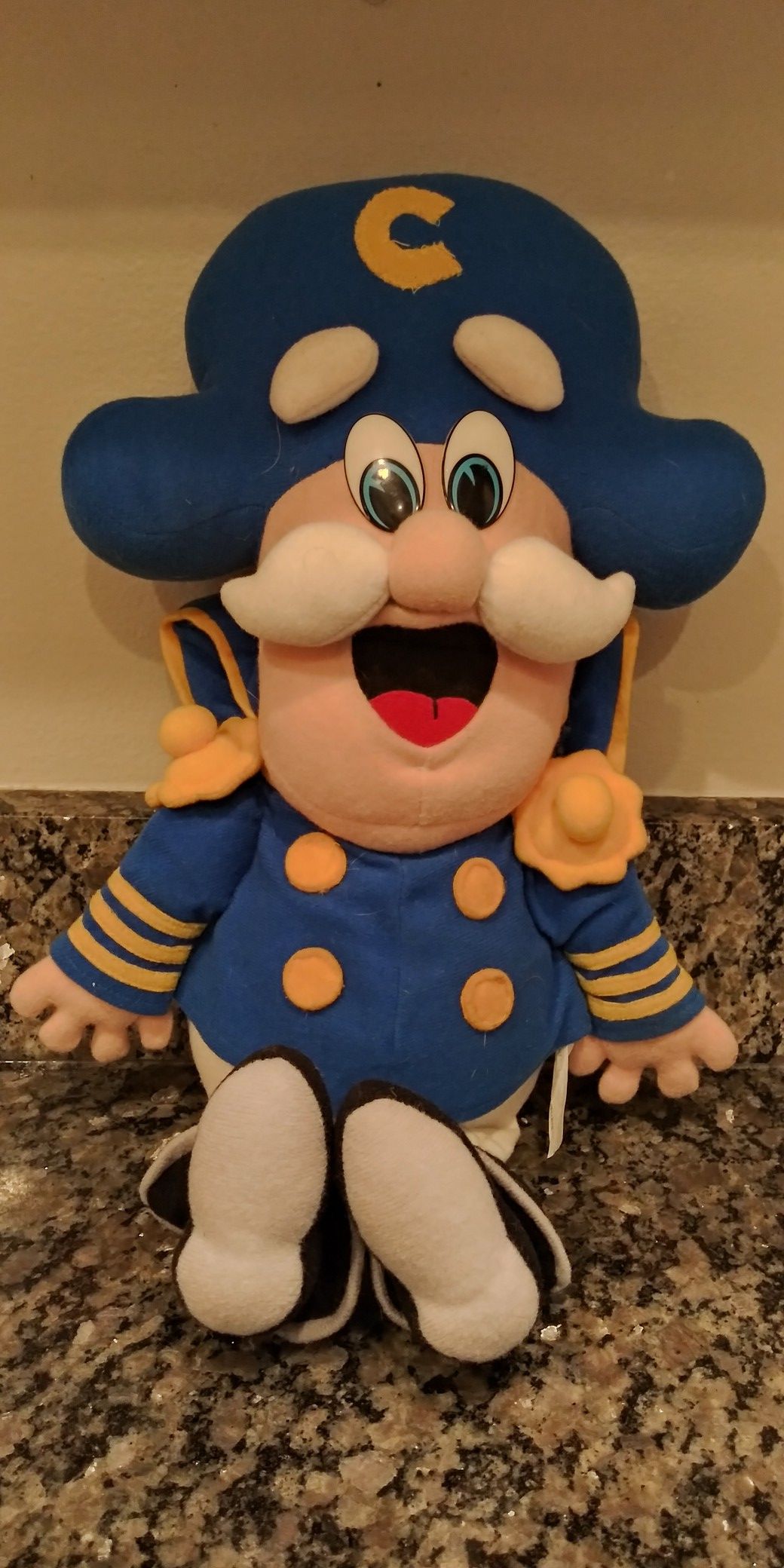 Vintage 1992 Captain Crunch 18" Plush .