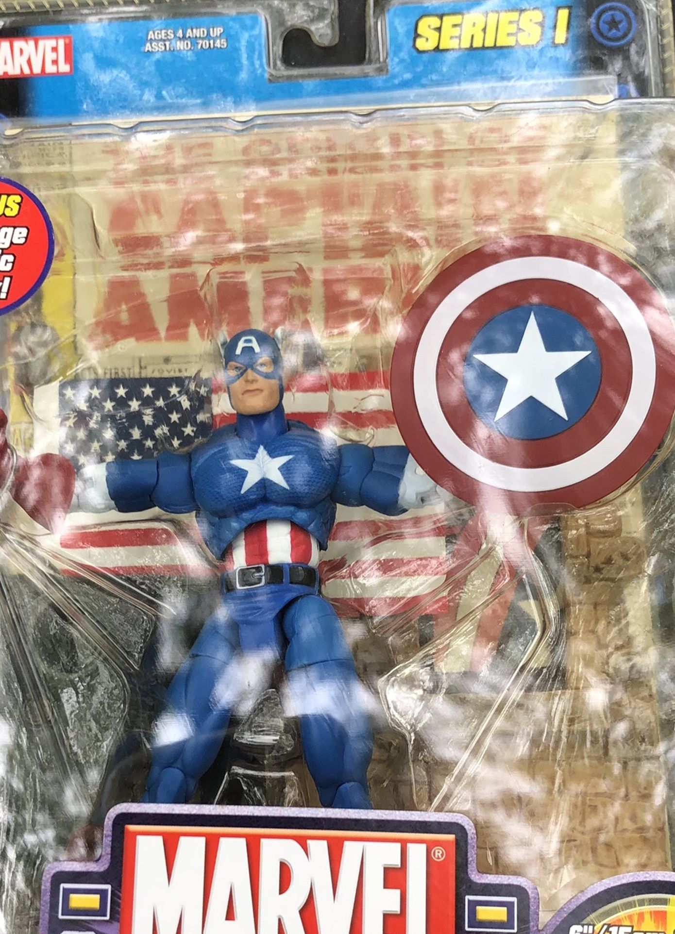 Marvel Legends: Captain America Series 1: 6 inch Action Figure