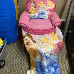 Princess Chair And Sleeping Bag