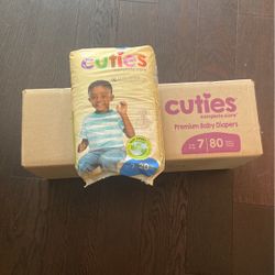 Diapers Size 7
