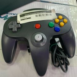 Nintendo 64 Controller Black Pre Owned 