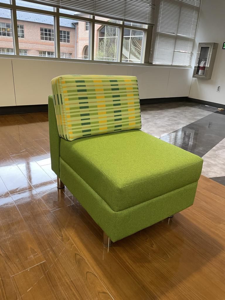 Global Green modular lounge sofa chairs.