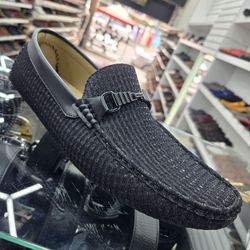 Mens Loafers Mesh Material