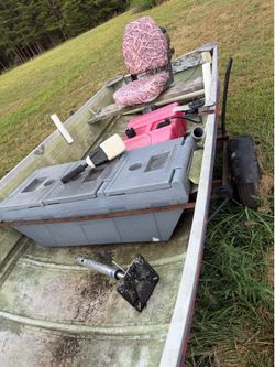 Boat and trailer