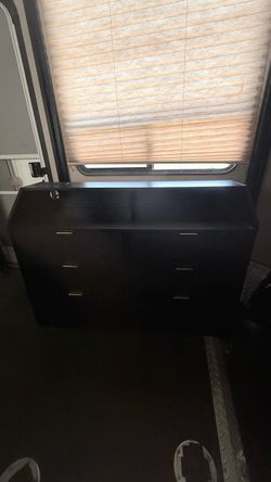 Black dresser