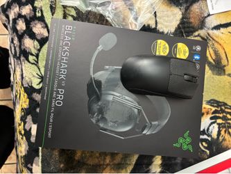 Razer viper v3 pro mouse and razer black shark v3 pro headset both wireless