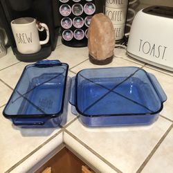 Cobalt Blue Baking Glassware 