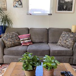 Vintage Corduroy Couch