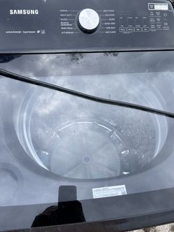 Samsung washer and dryer