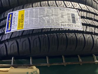 215/60/16 Goodyear tires